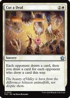 Cut a Deal (FDC-022) - Commander: Foundations-1