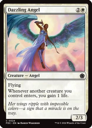 Dazzling Angel (FDC-024) - Commander: Foundations-1