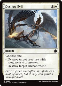 Destroy Evil (FDC-026) - Commander: Foundations-1
