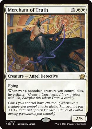 Merchant of Truth (FDC-039) - Commander: Foundations-1