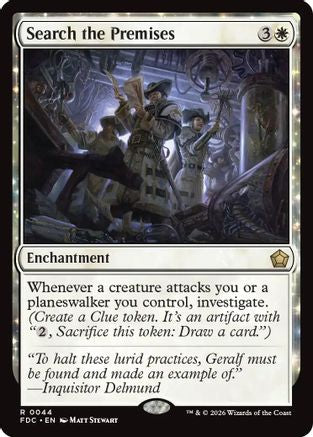 Search the Premises (FDC-044) - Commander: Foundations-1