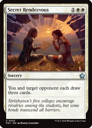 Secret Rendezvous (FDC-045) - Commander: Foundations-1