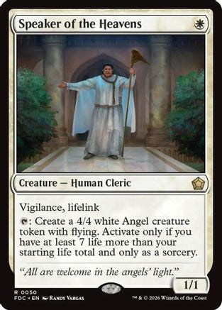 Speaker of the Heavens (FDC-050) - Commander: Foundations-1