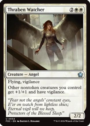 Thraben Watcher (FDC-054) - Commander: Foundations-1