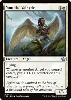 Youthful Valkyrie (FDC-058) - Commander: Foundations-1