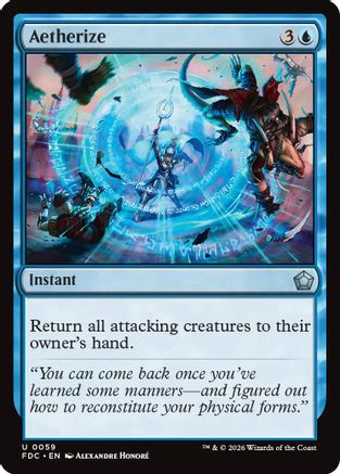 Aetherize (FDC-059) - Commander: Foundations-1