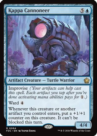 Kappa Cannoneer (FDC-064) - Commander: Foundations-1