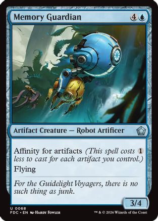 Memory Guardian (FDC-068) - Commander: Foundations-1