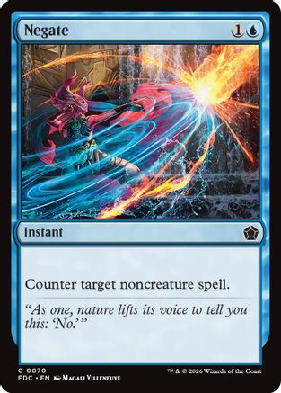 Negate (FDC-070) - Commander: Foundations-1