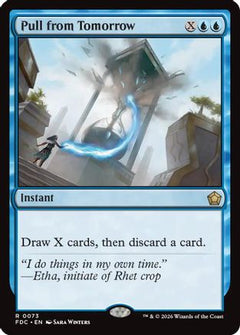 Pull from Tomorrow (FDC-073) - Commander: Foundations-1