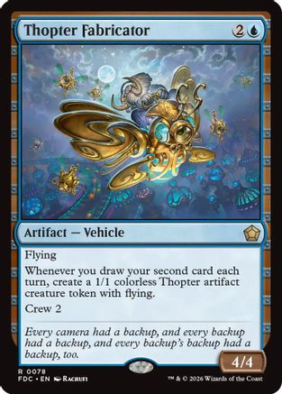 Thopter Fabricator (FDC-078) - Commander: Foundations-1