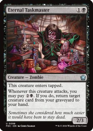 Eternal Taskmaster (FDC-098) - Commander: Foundations-1