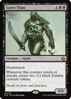 Grave Titan (FDC-102) - Commander: Foundations-1