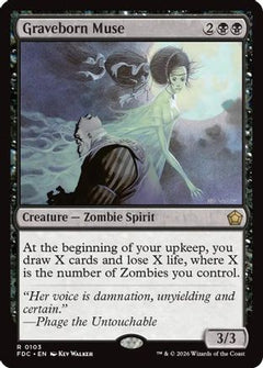 Graveborn Muse (FDC-103) - Commander: Foundations-1
