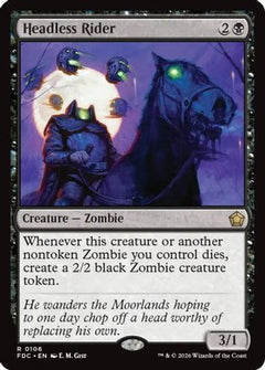 Headless Rider (FDC-106) - Commander: Foundations-1