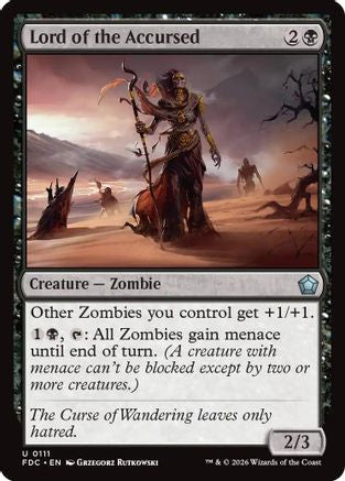 Lord of the Accursed (FDC-111) - Commander: Foundations-1