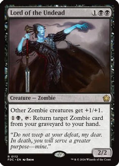 Lord of the Undead (FDC-112) - Commander: Foundations-1