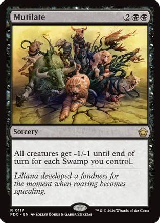 Mutilate (FDC-117) - Commander: Foundations-1
