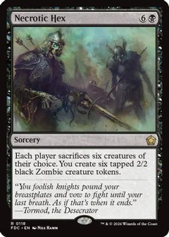 Necrotic Hex (FDC-118) - Commander: Foundations-1