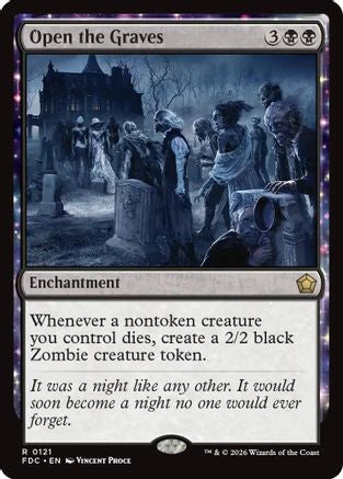 Open the Graves (FDC-121) - Commander: Foundations-1