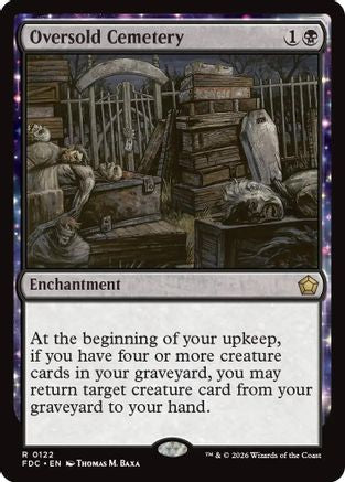 Oversold Cemetery (FDC-122) - Commander: Foundations-1
