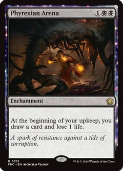 Phyrexian Arena (FDC-123) - Commander: Foundations-1