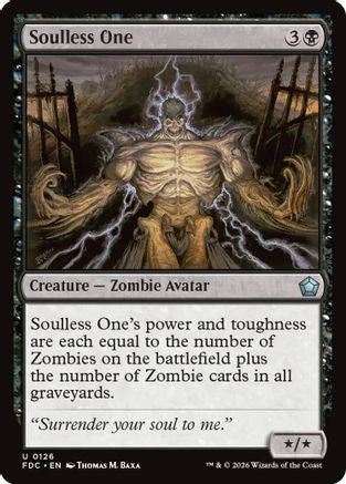 Soulless One (FDC-126) - Commander: Foundations-1