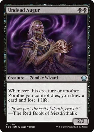 Undead Augur (FDC-129) - Commander: Foundations-1
