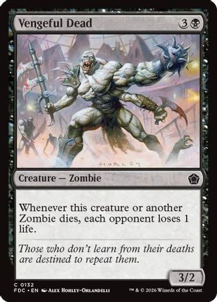 Vengeful Dead (FDC-132) - Commander: Foundations-1