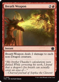 Breath Weapon (FDC-142) - Commander: Foundations-1