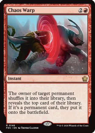 Chaos Warp (FDC-146) - Commander: Foundations-1