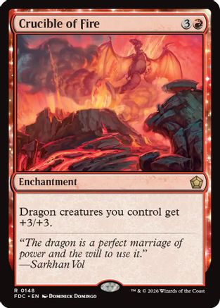 Crucible of Fire (FDC-148) - Commander: Foundations-1