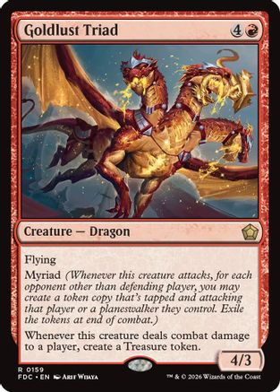 Goldlust Triad (FDC-159) - Commander: Foundations-1