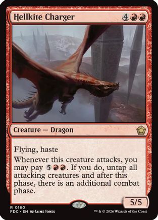 Hellkite Charger (FDC-160) - Commander: Foundations-1