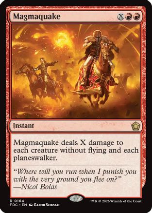 Magmaquake (FDC-164) - Commander: Foundations-1