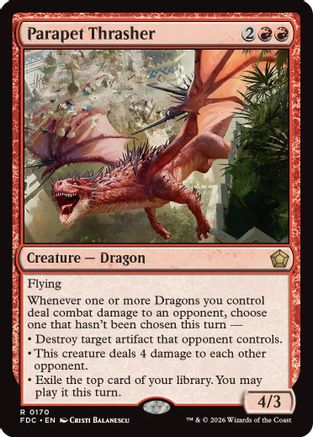 Parapet Thrasher (FDC-170) - Commander: Foundations-1