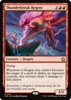 Thunderbreak Regent (FDC-181) - Commander: Foundations-1