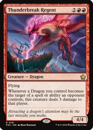 Thunderbreak Regent (FDC-181) - Commander: Foundations-1