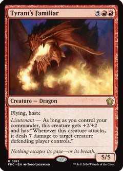 Tyrant's Familiar (FDC-183) - Commander: Foundations-1