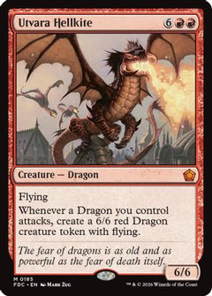 Utvara Hellkite (FDC-185) - Commander: Foundations-1