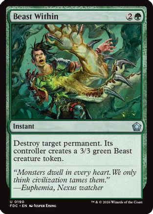 Beast Within (FDC-190) - Commander: Foundations-1