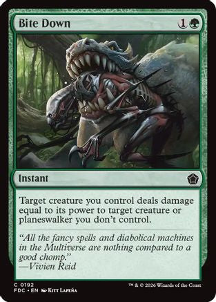 Bite Down (FDC-192) - Commander: Foundations-1