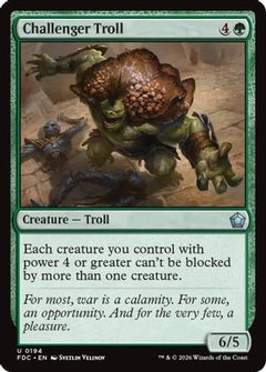 Challenger Troll (FDC-194) - Commander: Foundations-1