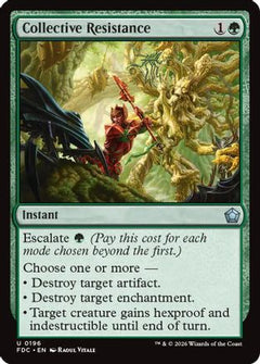 Collective Resistance (FDC-196) - Commander: Foundations-1