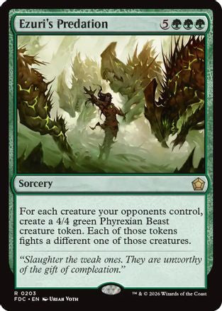 Ezuri's Predation (FDC-203) - Commander: Foundations-1