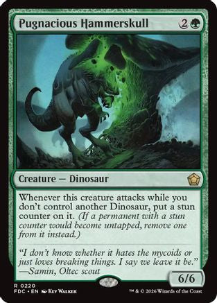 Pugnacious Hammerskull (FDC-220) - Commander: Foundations-1