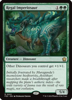 Regal Imperiosaur (FDC-222) - Commander: Foundations-1