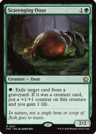 Scavenging Ooze (FDC-227) - Commander: Foundations-1