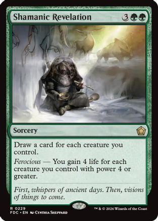 Shamanic Revelation (FDC-229) - Commander: Foundations-1