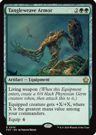 Tangleweave Armor (FDC-234) - Commander: Foundations-1